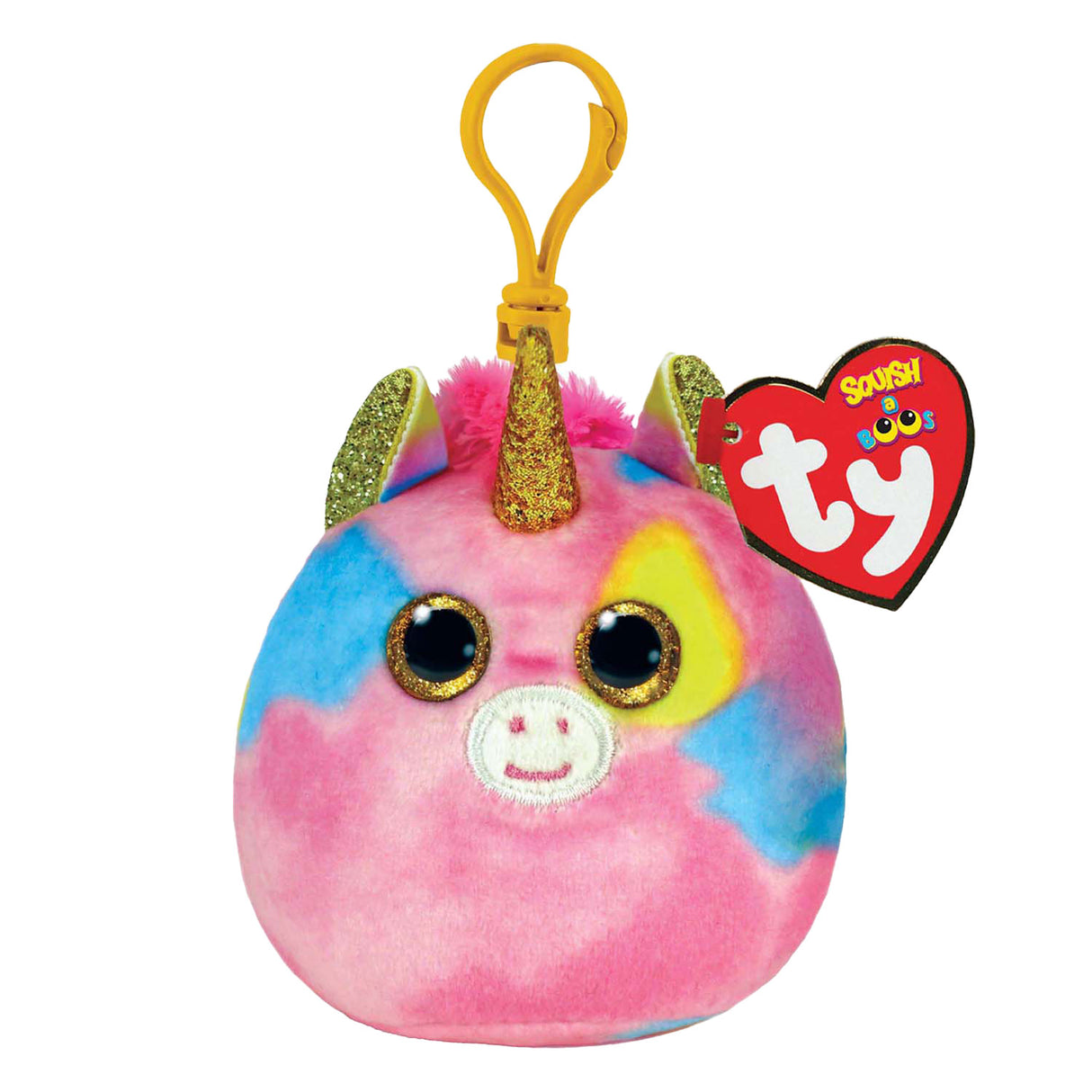 Ty Beanie Ty Squish a Boo Clips Fantasia Eenhoorn, 8cm