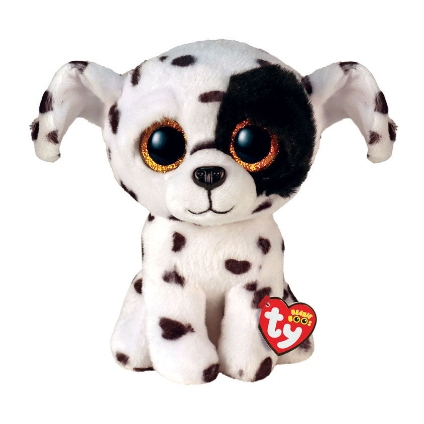 Ty beanie boo's luther dalmatian, 15cm