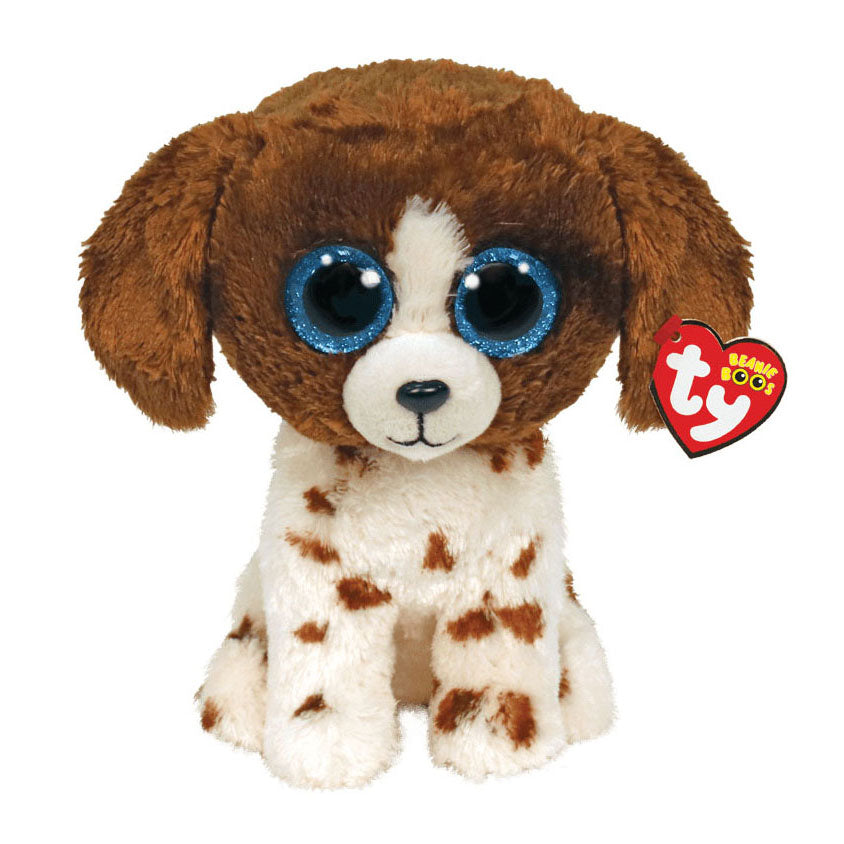 Ty beanie boo's muddles dog, 15cm