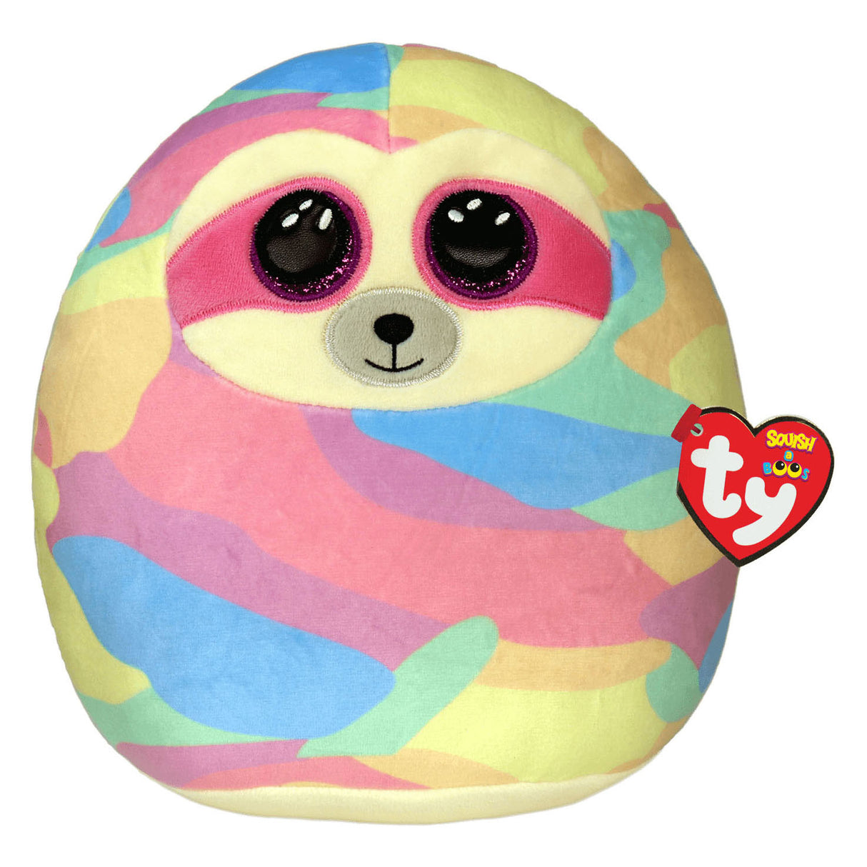Ty beanie ty squish a boo cooper luiaard, 20cm