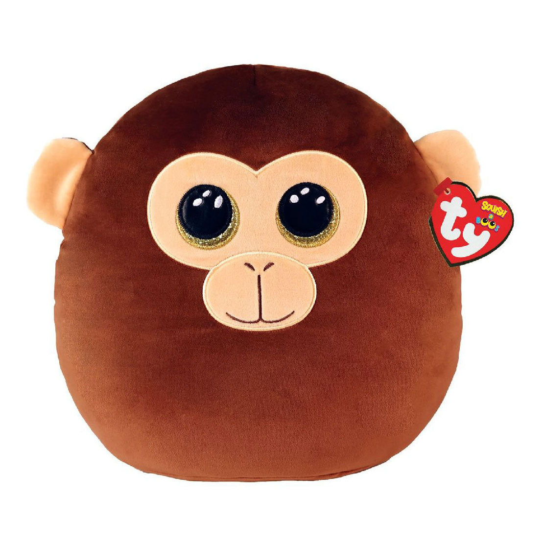 Ty beanie ty squish a boo dunston brown monkey, 31cm