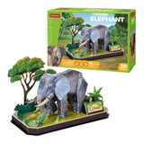 Cubic fun 3d puzzel olifant