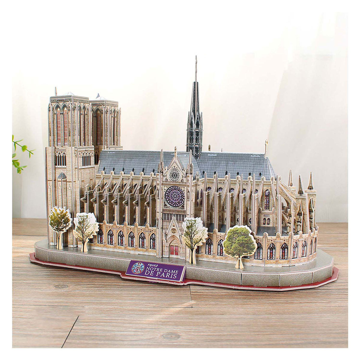 Cubic fun 3d puzzel national geographic notre dam parijs