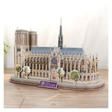 Cubic fun 3d puzzel national geographic notre dam parijs
