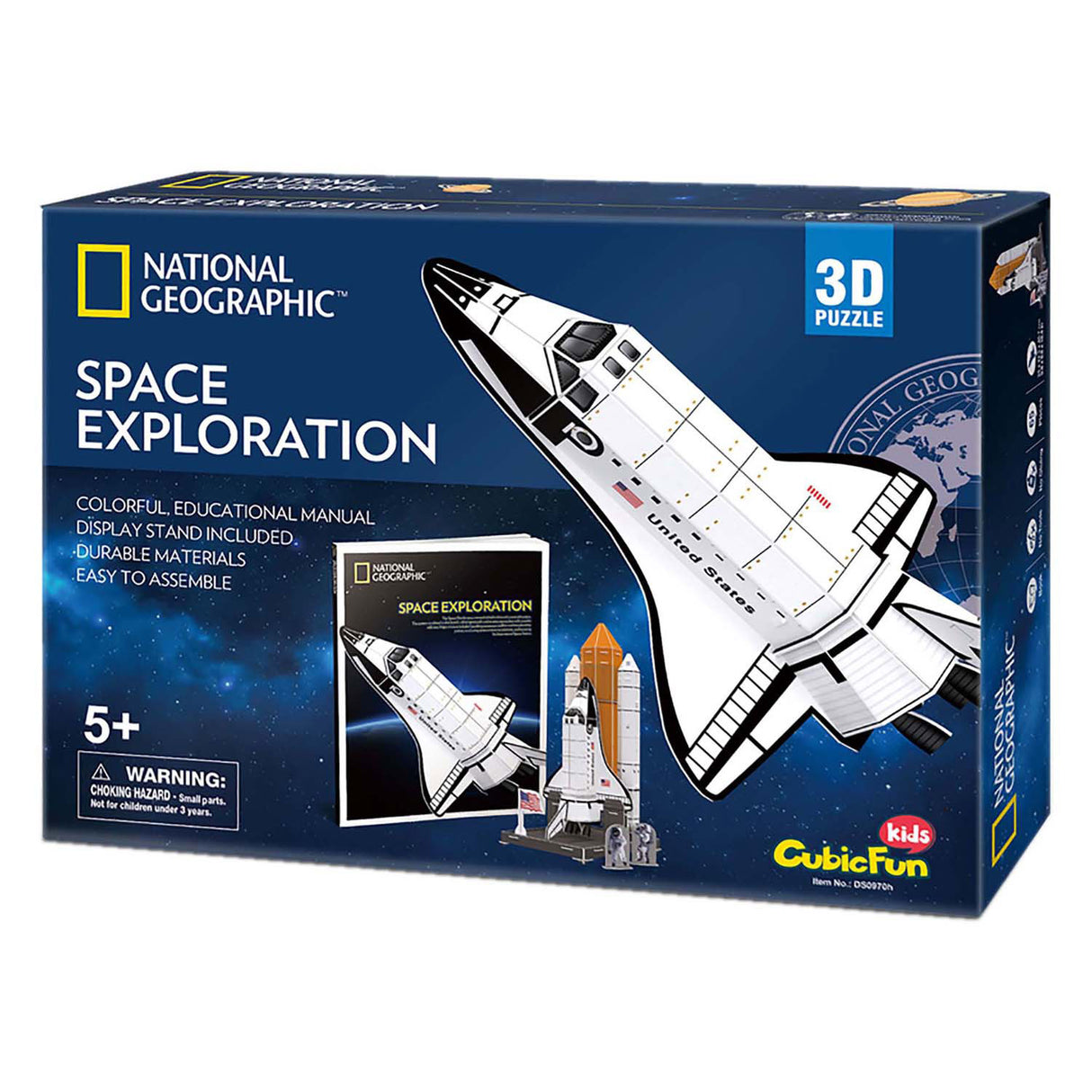 Cubic fun 3d puzzel national geographic ruimte ontdekken
