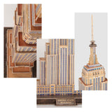 Cubic fun 3d puzzel national geographic empire state building