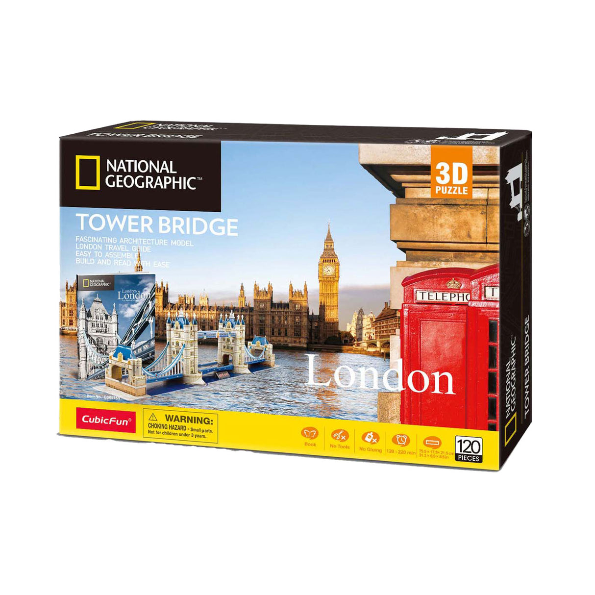 Cubic fun 3d puzzel national geographic tower bridge