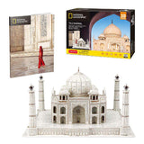 Cubic fun 3d puzzel national geographic taj mahal