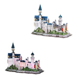 Cubic fun 3d puzzel neuschwanstein kasteel met led verlichting
