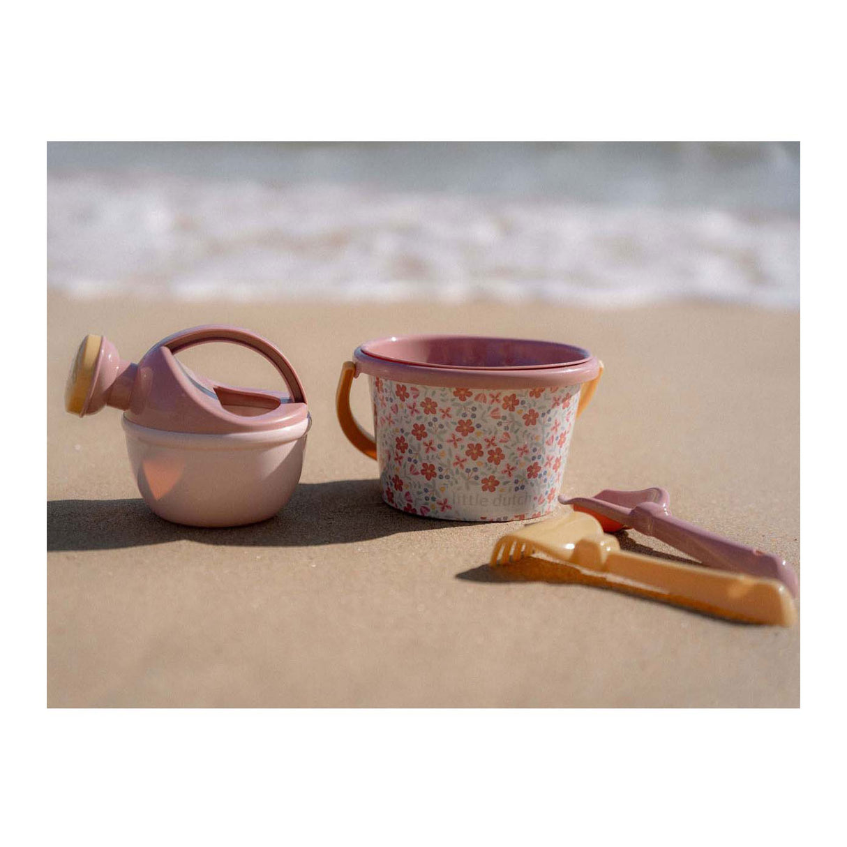 Little dutch pink flower strandset, 5dlg.