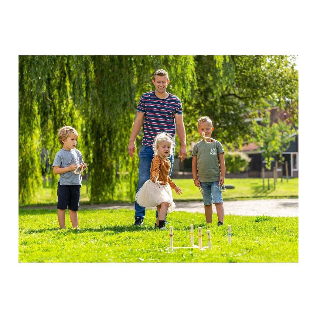 Outdoor play ringwerpspel draagtas fsc, 5dlg.