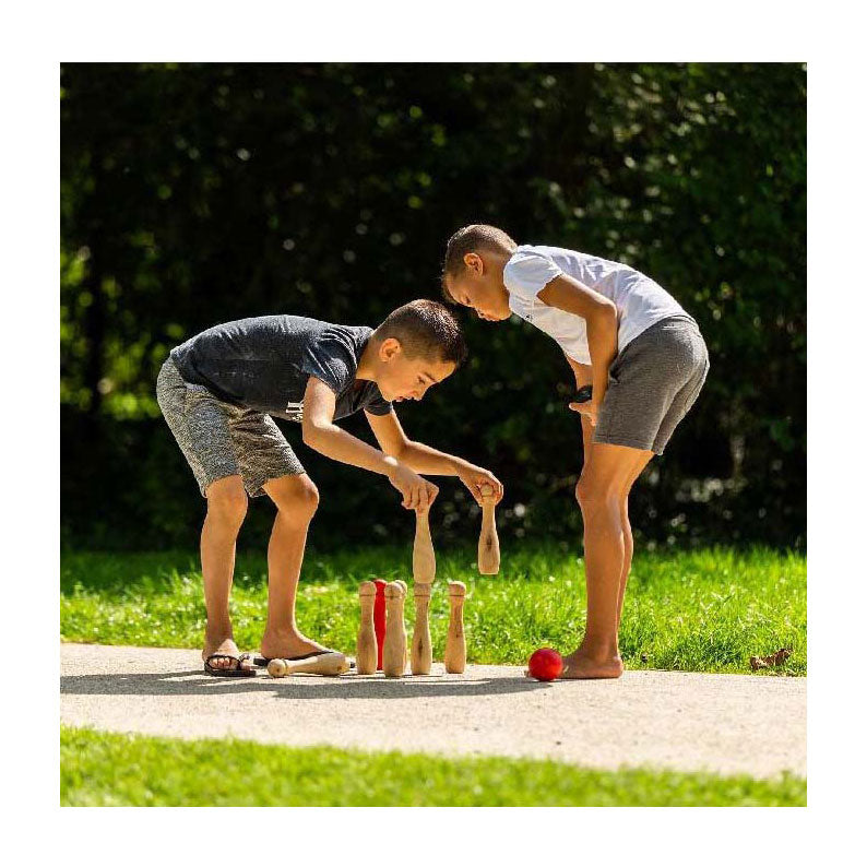 Outdoor play bowlen incl draagtas fsc, 11dlg.