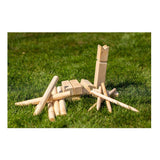Outdoor play kubb houten werpspel fsc met draagtas
