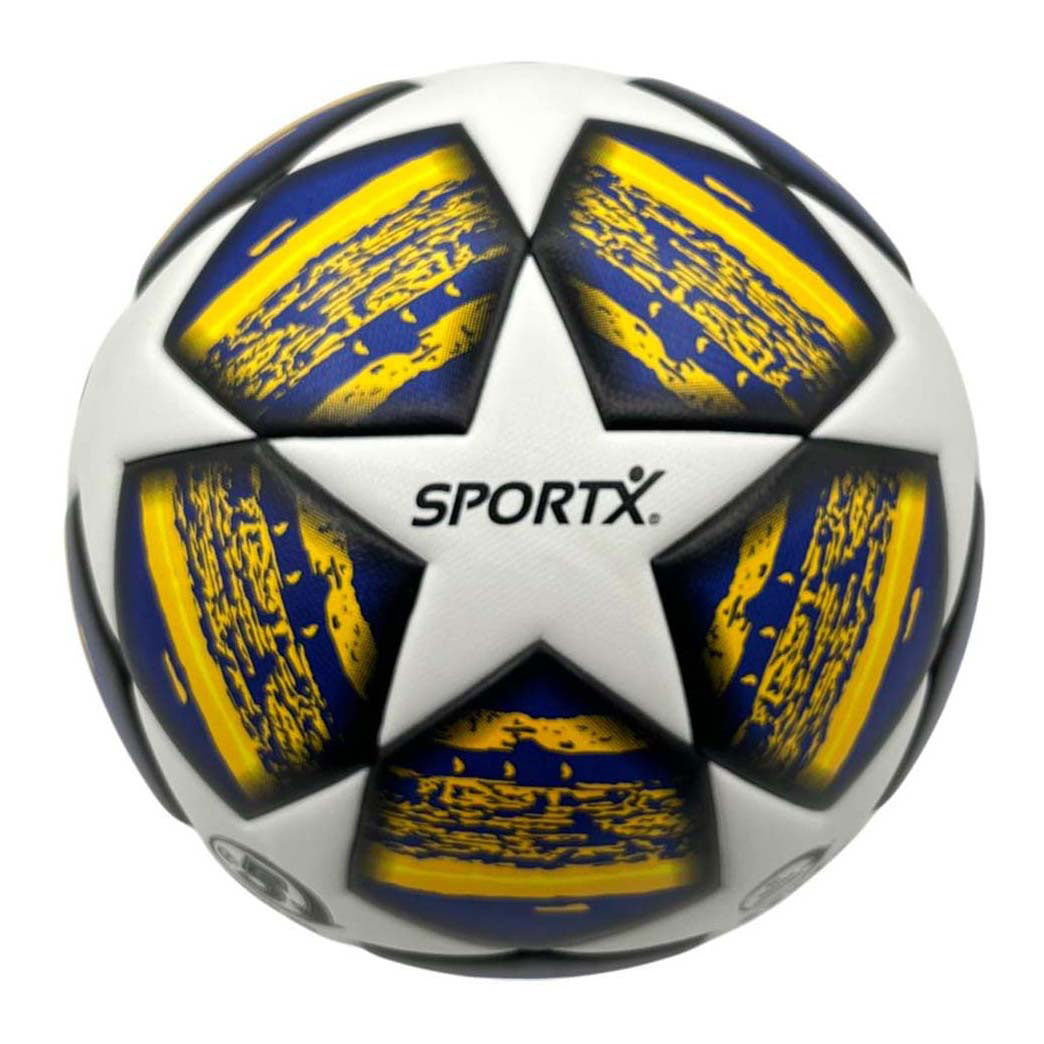 Sportx voetbal premium wit 400-430gr