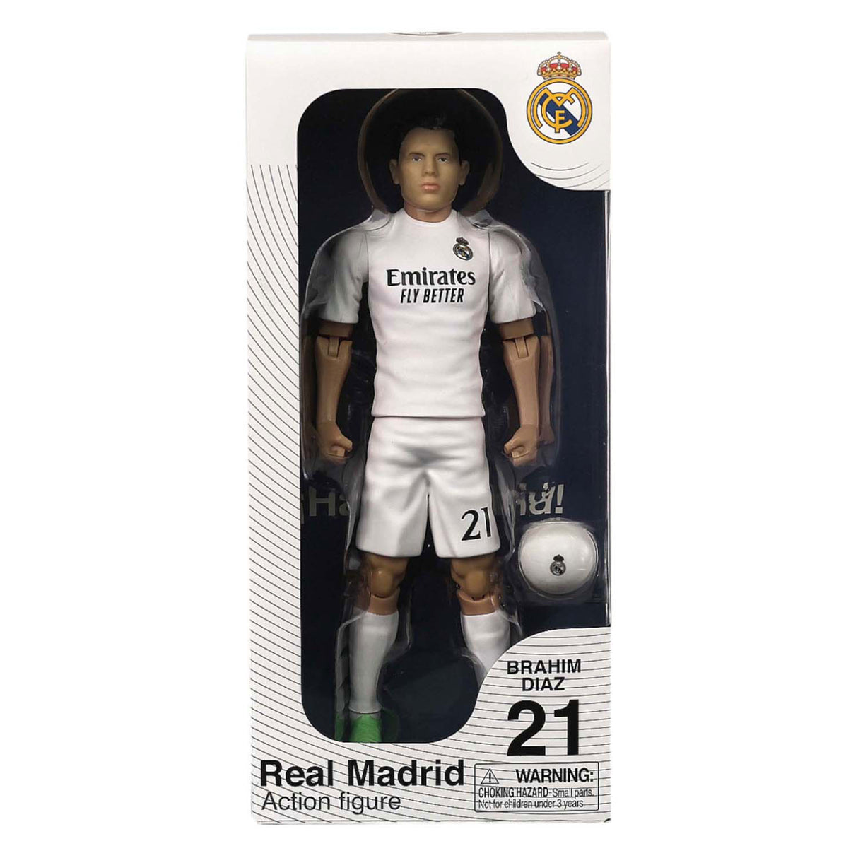 Voetbalfiguur real madrid brahim diaz, 20cm