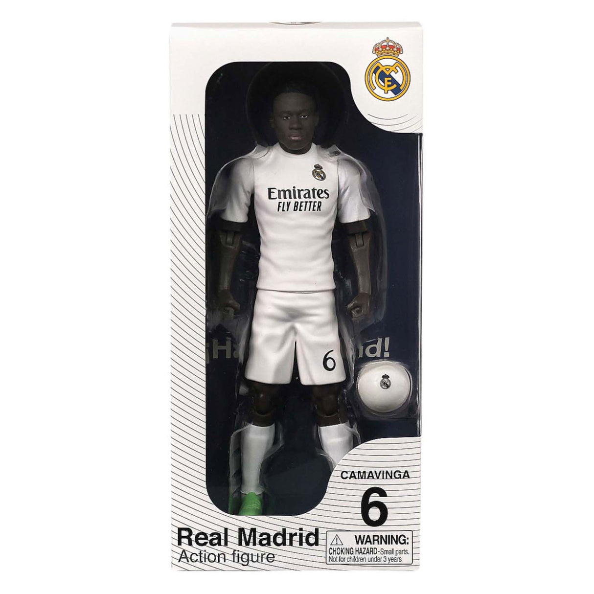Voetbalfiguur real madrid eduardo camavinga, 20cm