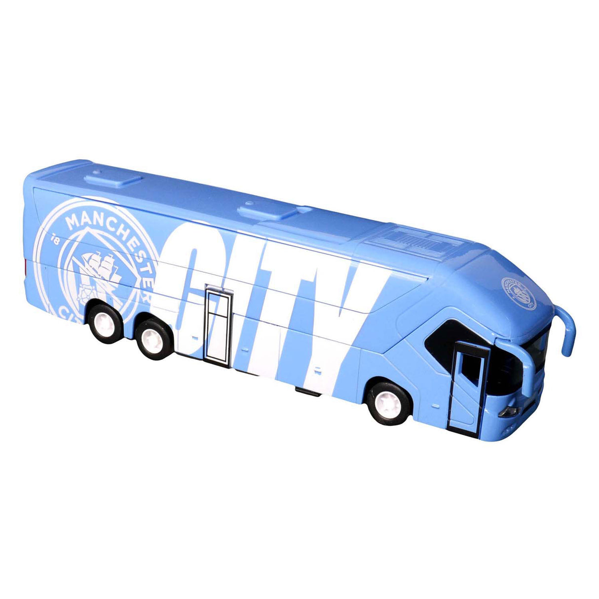Manchester city fc team bus