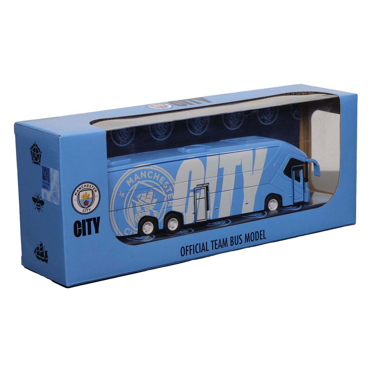 Manchester city fc team bus