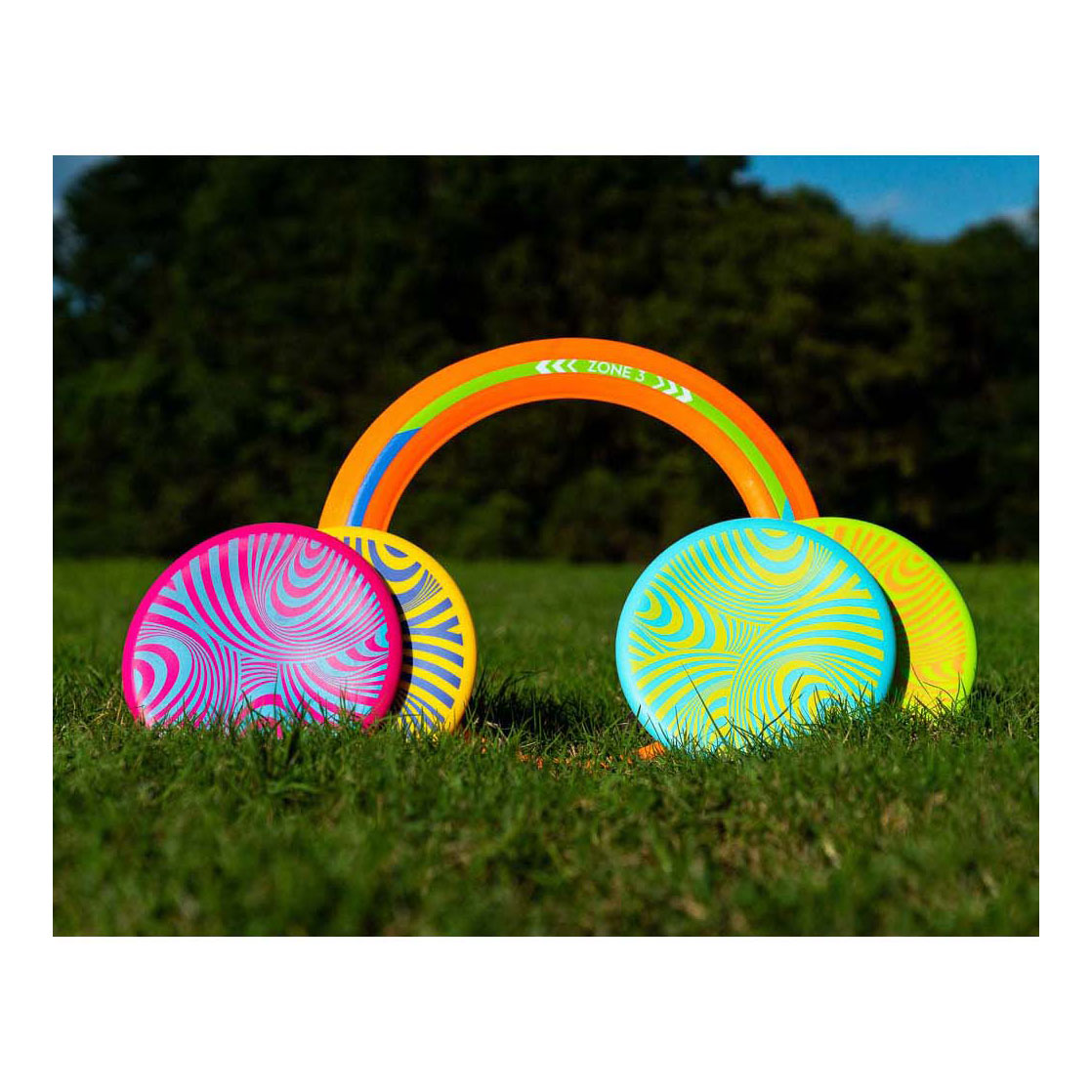 Waboba backnine frisbee set, 5dlg.