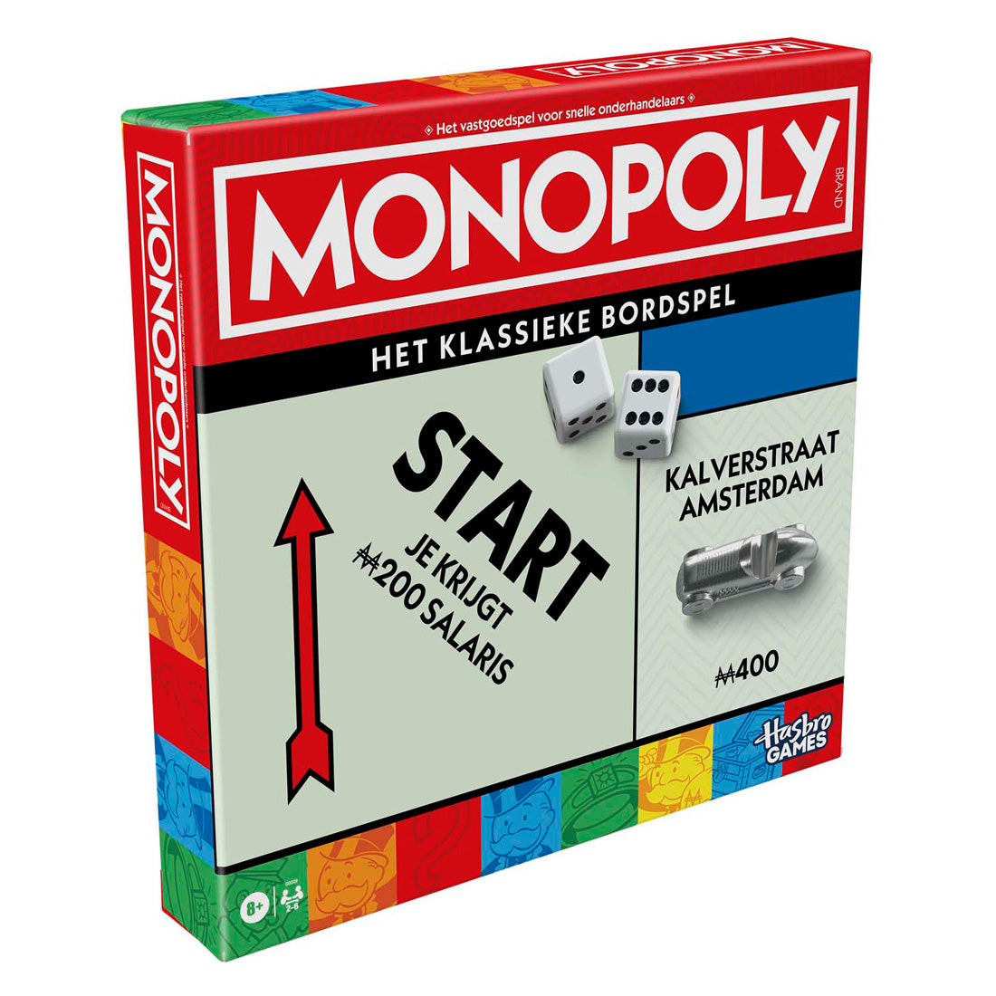 Hasbro monopoly het klassieke bordspel 2-6 spelers
