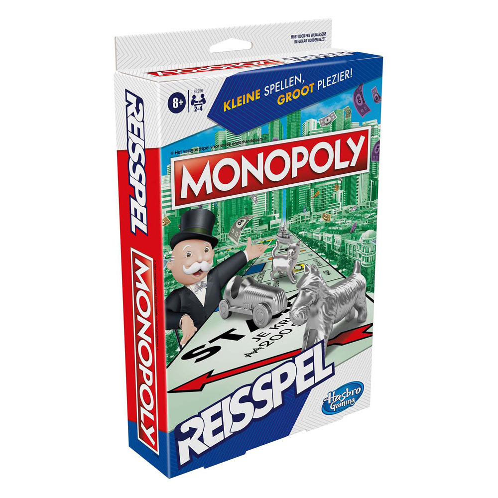 Hasbro monopoly reisspel 2-4 spelers