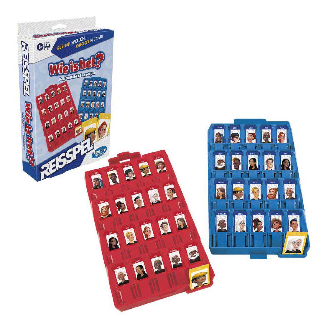Hasbro reisspel wie is het? - 2 spelers
