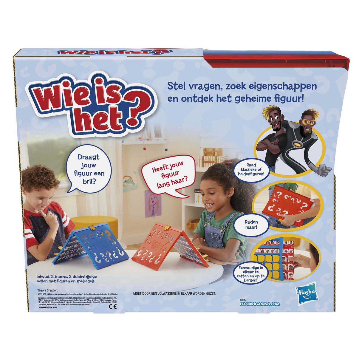 Hasbro wie is het? spel - 2 spelers