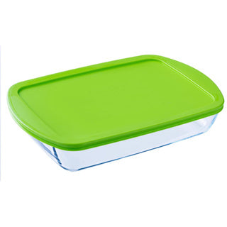 Pyrex cook store vershoudbakje 4,9l deksel