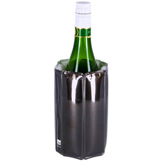 Vacu vin wijnkoeler zwart