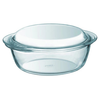 Pyrex ovenschaal met deksel 1,6l en 0,5l