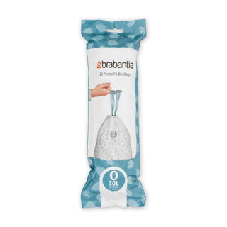 Brabantia afvalzak perfectfit o 30l, 20 stuks