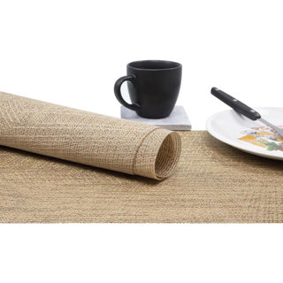 Placemat 30x45cm polyester goud