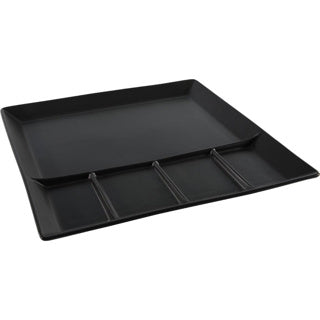 No brand fonduebord 24,5x24,5cm mat zwart