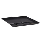 No brand fonduebord 24,5x24,5cm mat zwart