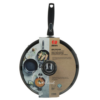 Beka pro induc wokpan 28 cm met glazen deksel
