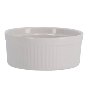 Souffleschaaltje 12x5cm wit