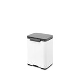 Brabantia bo afvalemmer, 4l - white