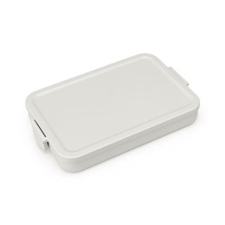 Brabantia lunchbox make take plat lichtgrijs
