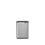 Brabantia bo afvalemmer, 4l - matt steel fingerprint proof