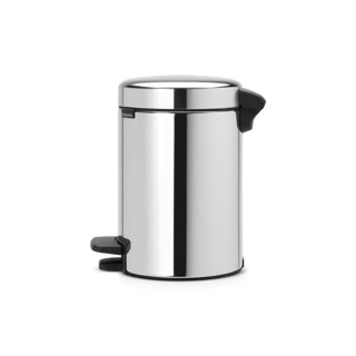 Brabantia pedaalemmer newicon 3l brilliant staal