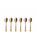 Amefa austin theelepels goud 6 stuks