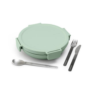 Brabantia lunchkom make take 1l jade groen