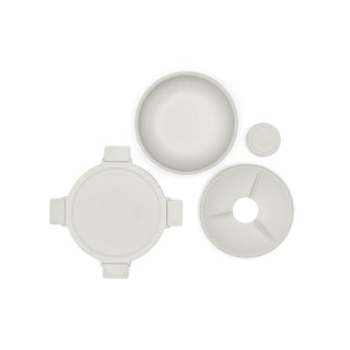 Brabantia salade lunchkom make take 1,3l lichtgrijs
