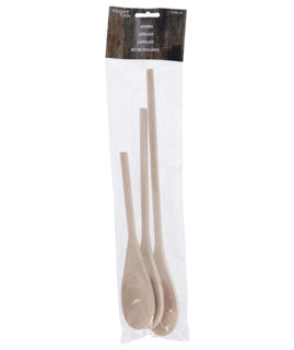 Kitchen tools houten lepels set van 3