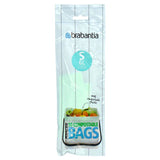 Brabantia perfectfit composteer afvalzakken s 6l 10 stuks