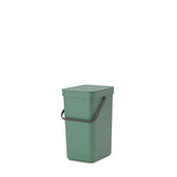 Brabantia afvalemmer sort go 12l fir groen