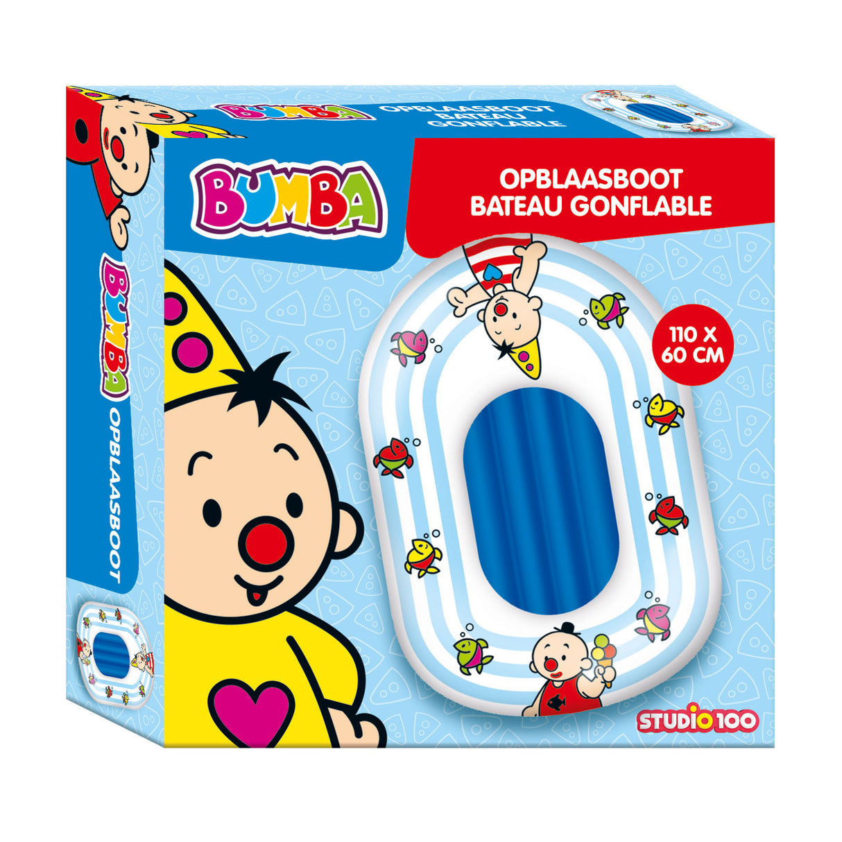 Studio 100 opblaasboot bumba