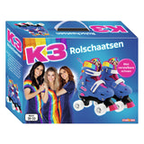 Studio 100 k3 rolschaatsen regenboog, maat 30-33