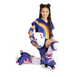 Studio 100 k3 rolschaatsen regenboog, maat 30-33