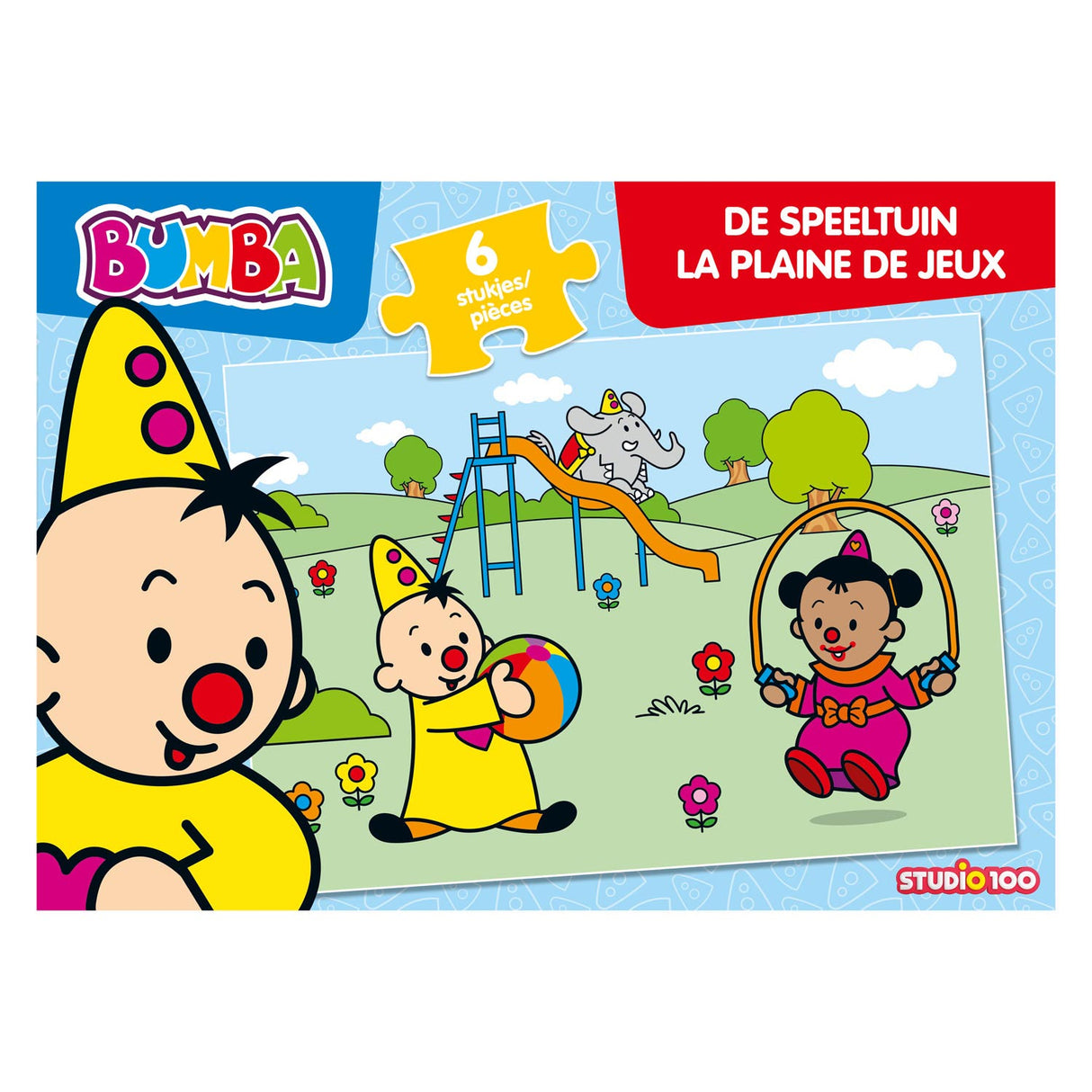Studio 100 bumba puzzel - de speeltuin, 6st.